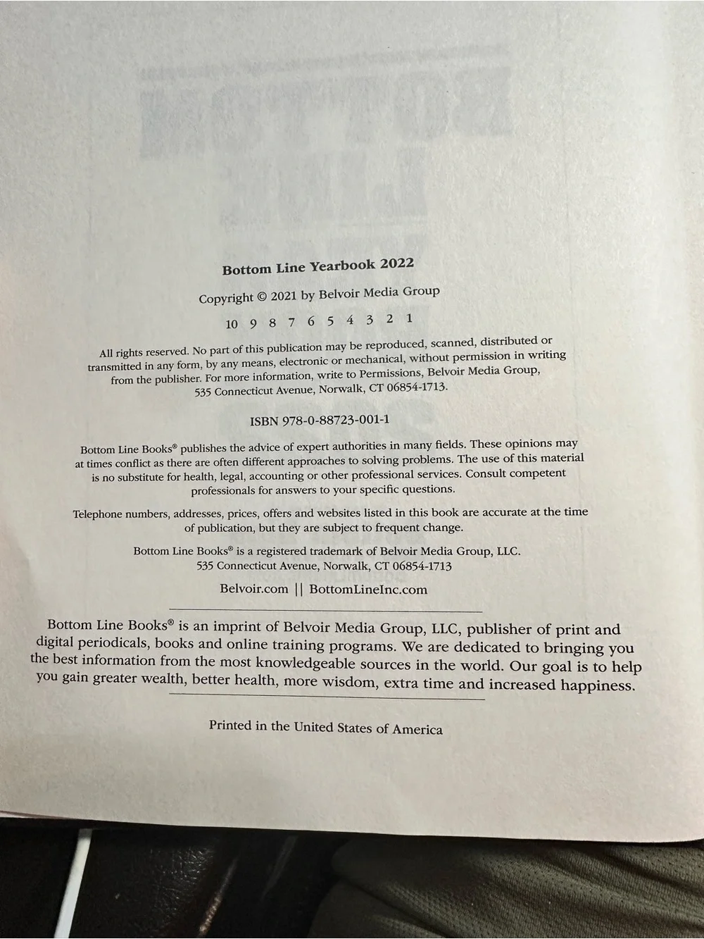 Year Book 2022 - Black and Gold Hardcover